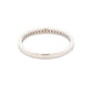 Milgrain Edge Diamond Set Wedding Band Gardiner Brothers