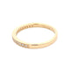 Milgrain Edge Diamond Set Wedding Band Gardiner Brothers