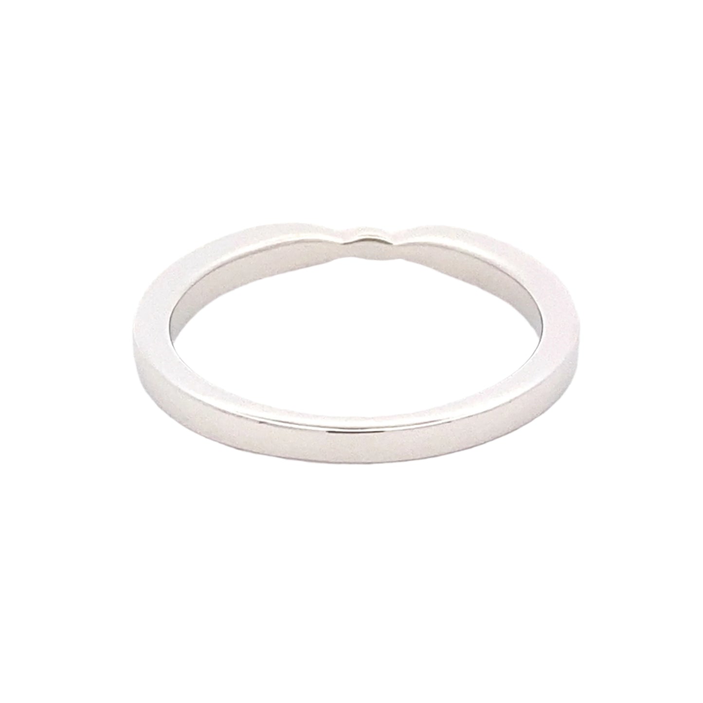 Twisted Bowtie Shaped Diamond Set Wedding Band Gardiner Brothers