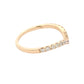 Pavé Diamond Set Wishbone Style Ring Gardiner Brothers