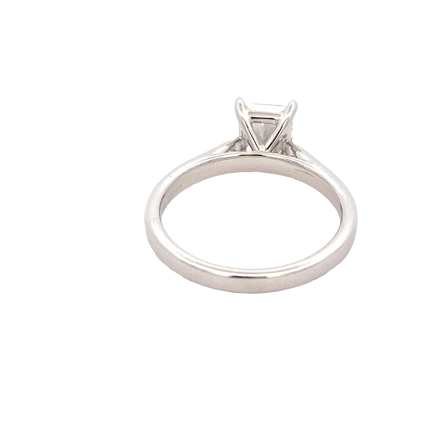 Radiant cut diamond solitaire ring - 1.51cts Gardiner Brothers