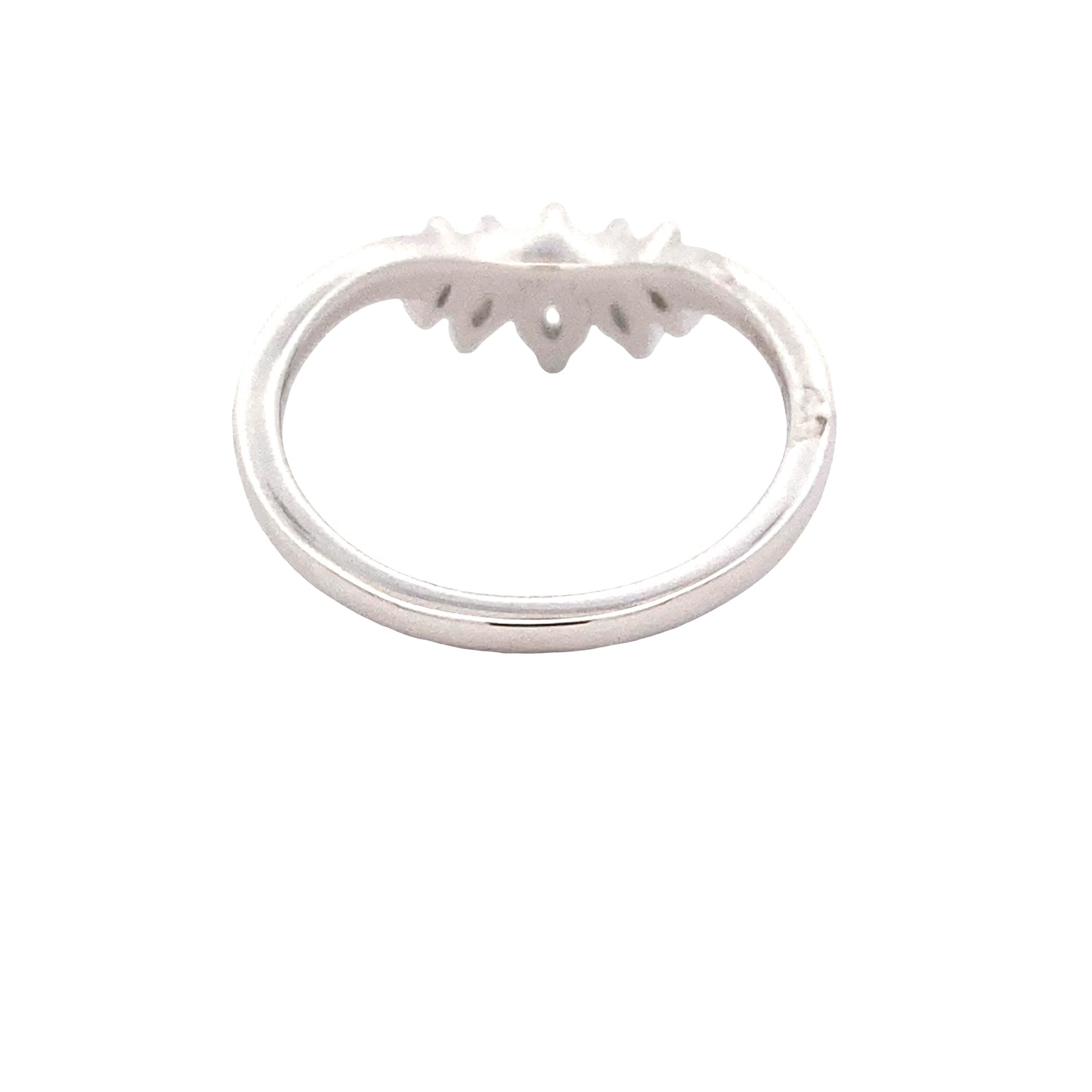 Marquise Shaped Diamond 5 Stone Bow Style Ring Gardiner Brothers