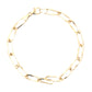 Yellow Gold Twisted Oblong Link Bracelet Gardiner Brothers