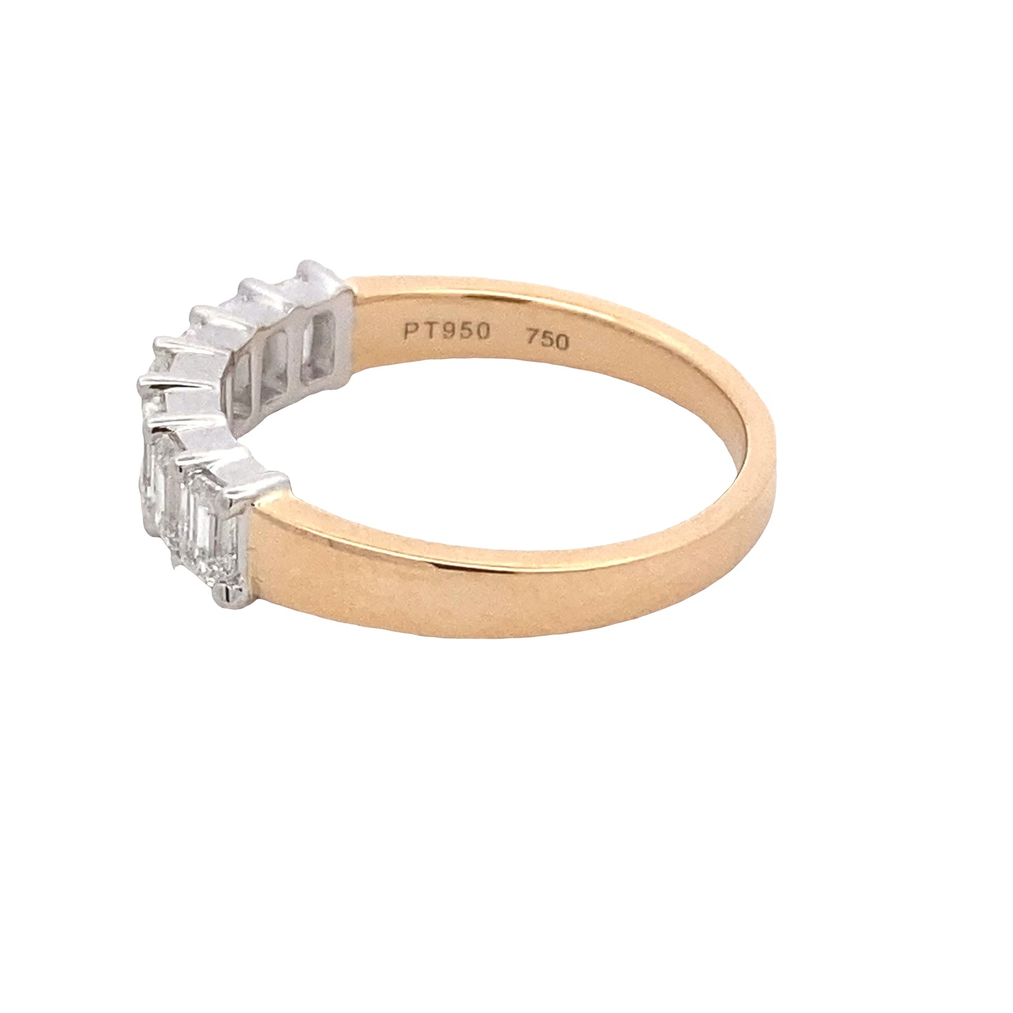 Emerald Cut Diamond Eternity Style Ring - 1.12cts Gardiner Brothers