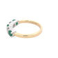 Emerald and Diamond 5 Stone Ring Gardiner Brothers