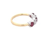 Ruby and Diamond 5 Stone Ring Gardiner Brothers