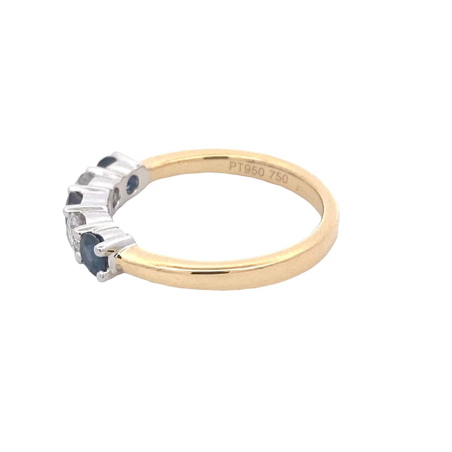 Sapphire and Diamond 5 Stone Ring Gardiner Brothers