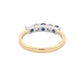 Sapphire and Diamond 5 Stone Ring Gardiner Brothers