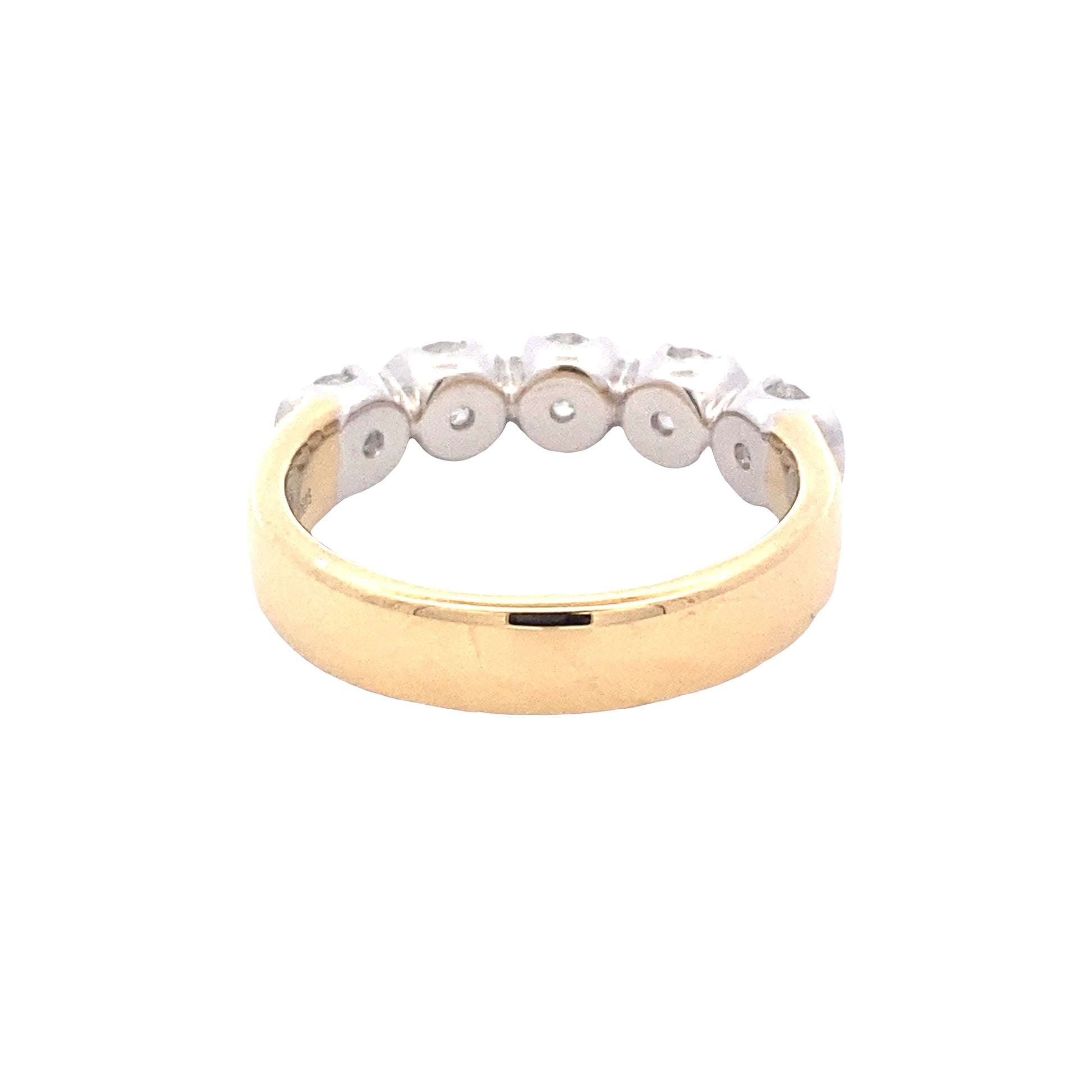 Round Brilliant Cut Diamond 5 Stone Ring - 1.25cts Gardiner Brothers