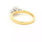 Oval and Pear Shaped Diamond 3 Stone Ring - 1.30cts Gardiner Brothers