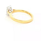 Lab Grown Oval Shaped Diamond Solitaire Ring - 1.50cts Gardiner Brothers
