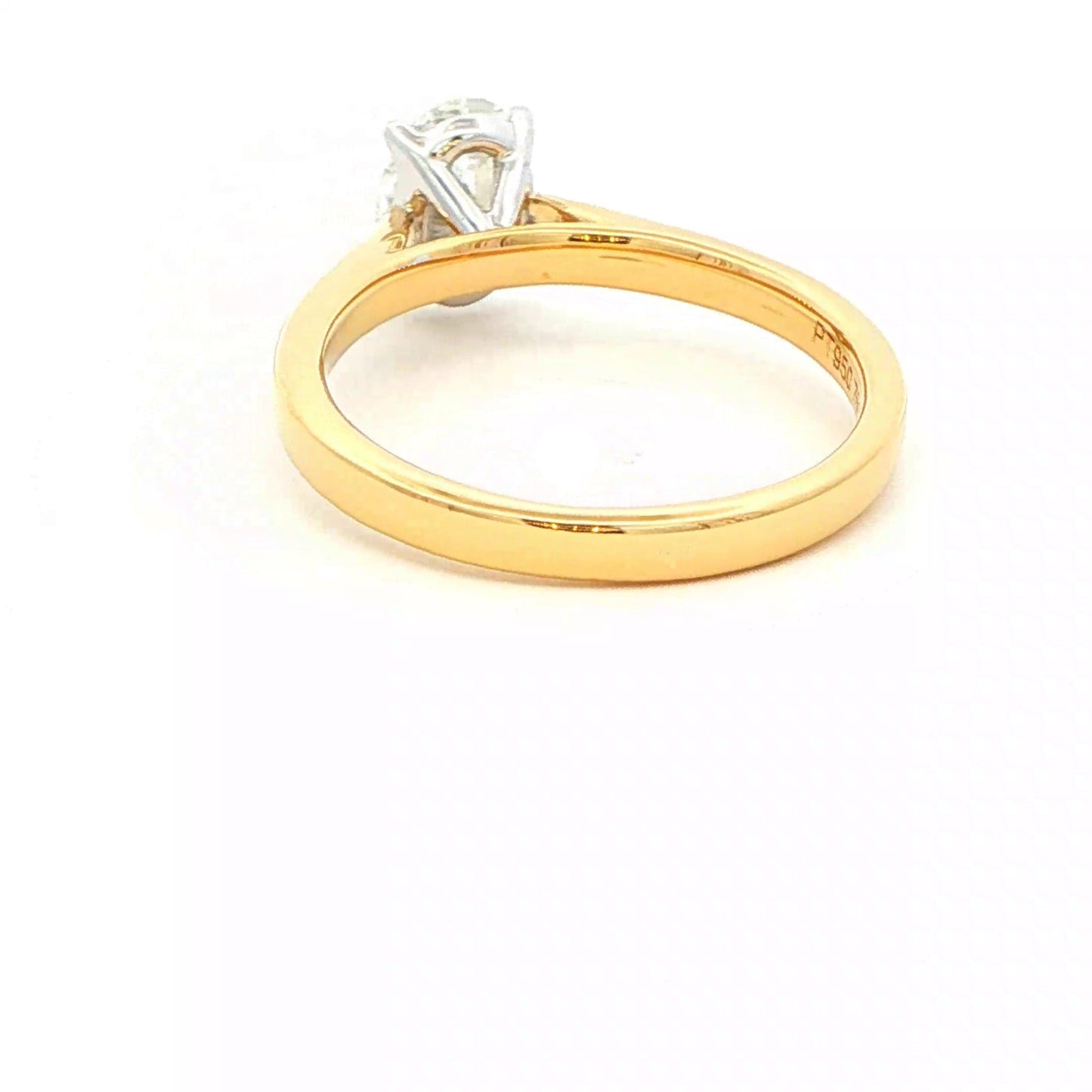 LAB GROWN OVAL SHAPED DIAMOND SOLITAIRE RING - 1.00CTS Gardiner Brothers