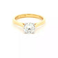 Lab Grown Round Brilliant cut Diamond Solitaire Ring - 1.00cts Gardiner Brothers