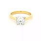 Lab Grown Round Brilliant Cut Diamond Solitaire Ring - 1.20cts Gardiner Brothers
