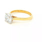 Yellow Gold Round Brilliant cut diamond solitaire ring - 1.70cts Gardiner Brothers