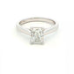 Radiant cut diamond solitaire ring - 1.20cts Gardiner Brothers