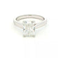 Lab Grown radiant Cut Diamond Solitaire Ring - 2.02cts Gardiner Brothers