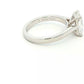 Lab Grown radiant Cut Diamond Solitaire Ring - 2.02cts Gardiner Brothers