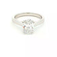 Lab Grown Oval shaped diamond solitaire ring - 1.50cts Gardiner Brothers