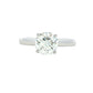 Platinum Round Brilliant Cut Diamond Solitaire Ring - 1.50cts Gardiner Brothers