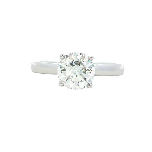Round Brilliant Cut Diamond Solitaire Ring - 1.50cts Gardiner Brothers