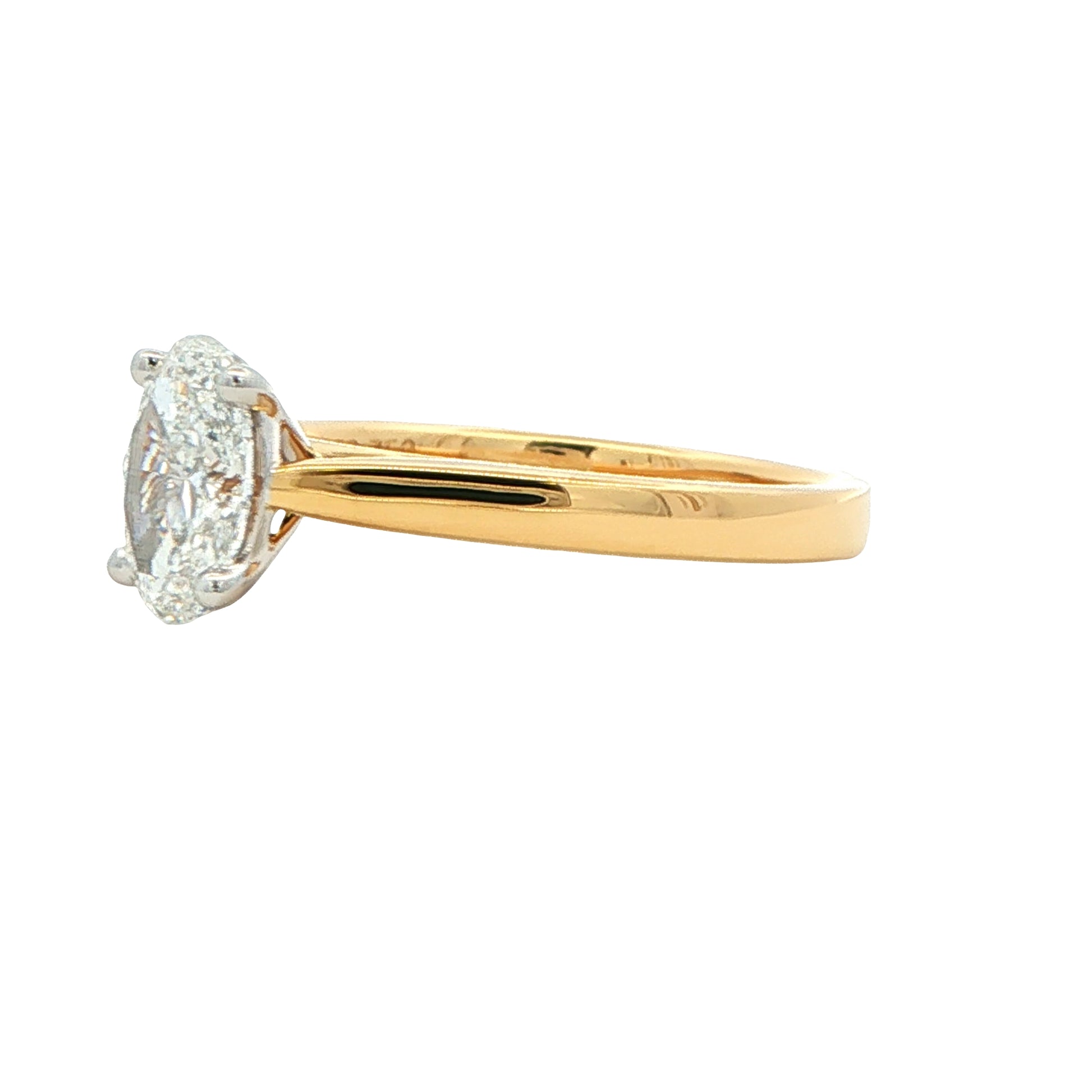 Oval Shaped Diamond Solitaire Ring - 1.00cts Gardiner Brothers