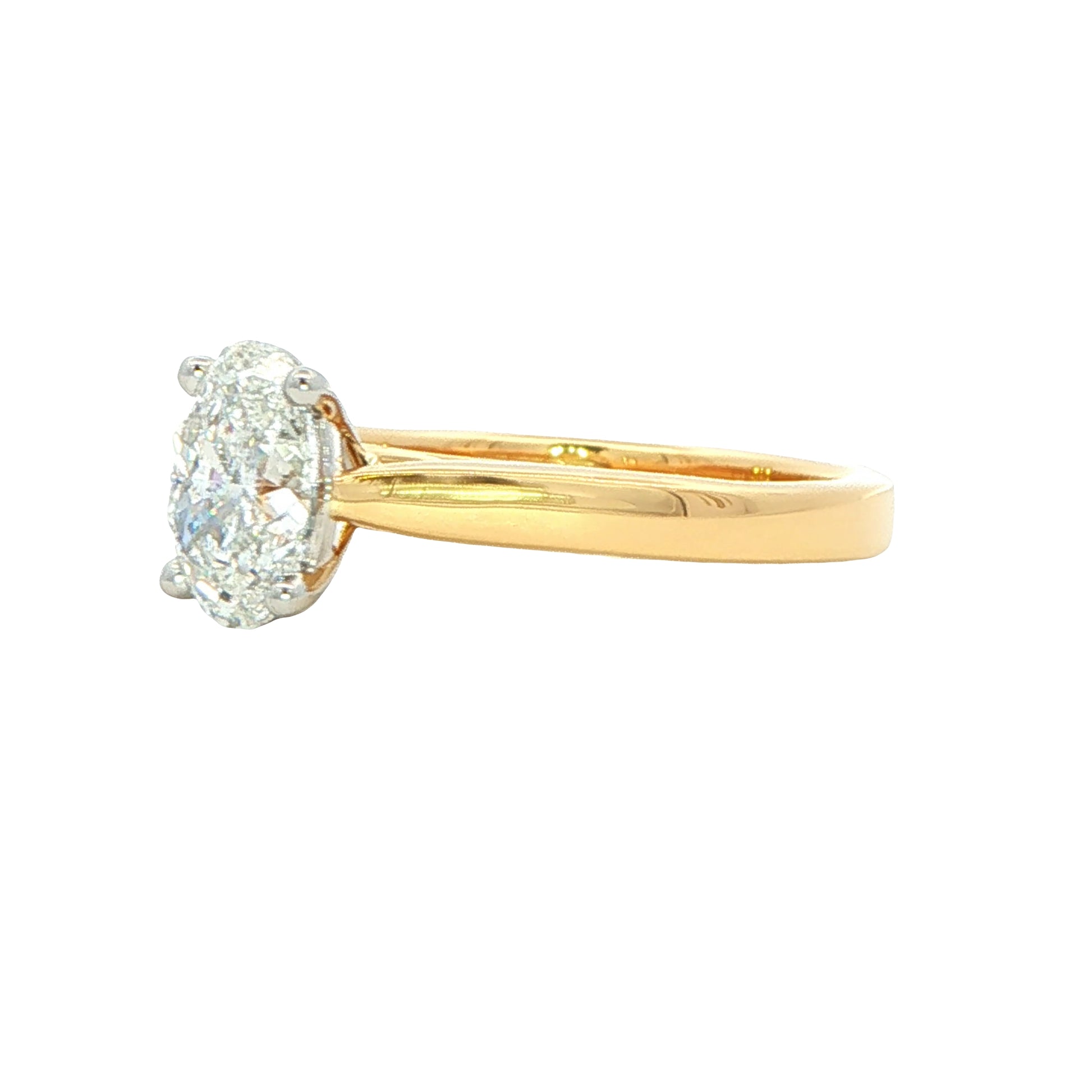 Oval Shaped Diamond Solitaire Ring - 1.20cts Gardiner Brothers