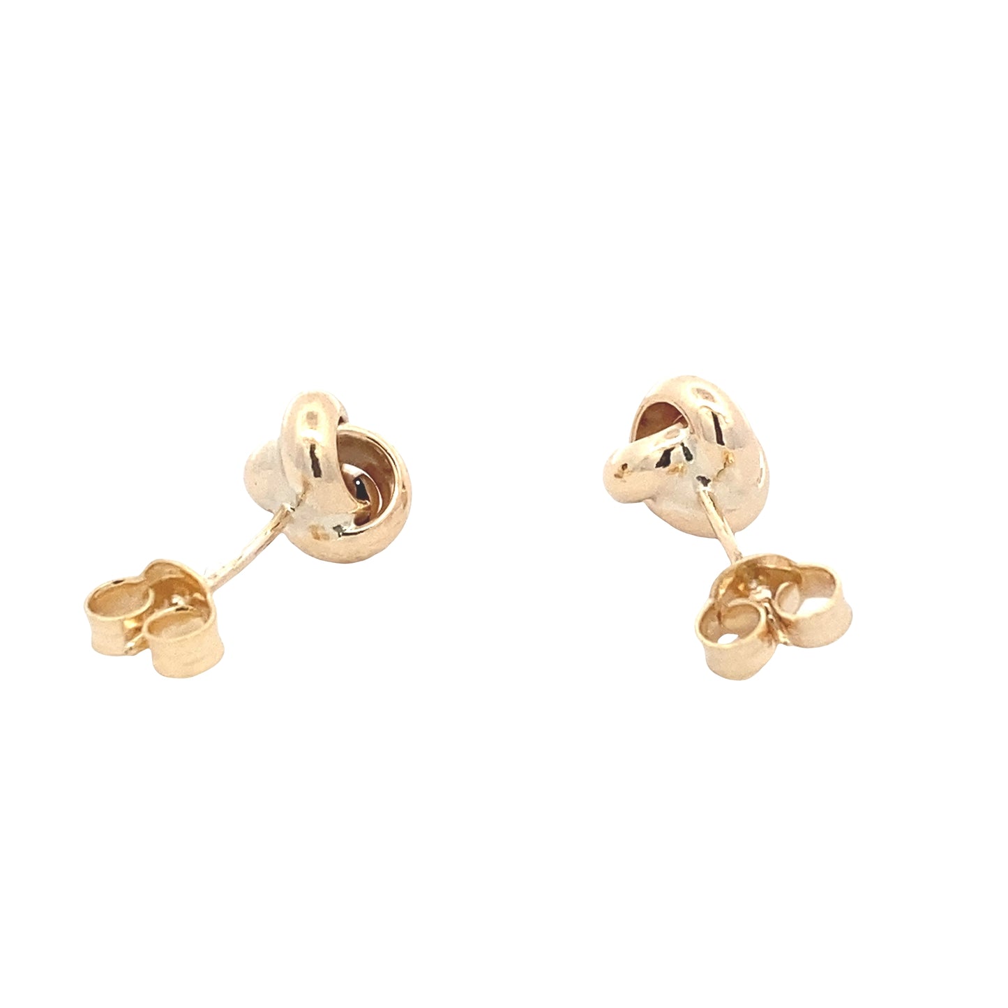 Yellow Gold 3 Strand Knot Earrings Gardiner Brothers