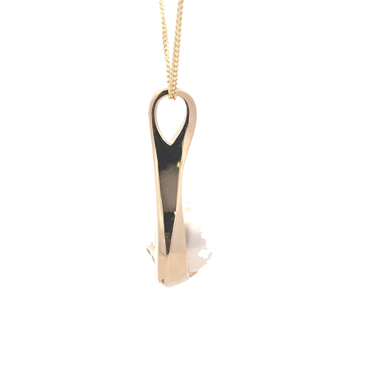 Yellow Gold Fancy Style Pearl Pendant Gardiner Brothers