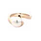 Yellow Gold Fancy Style Pearl Ring Gardiner Brothers
