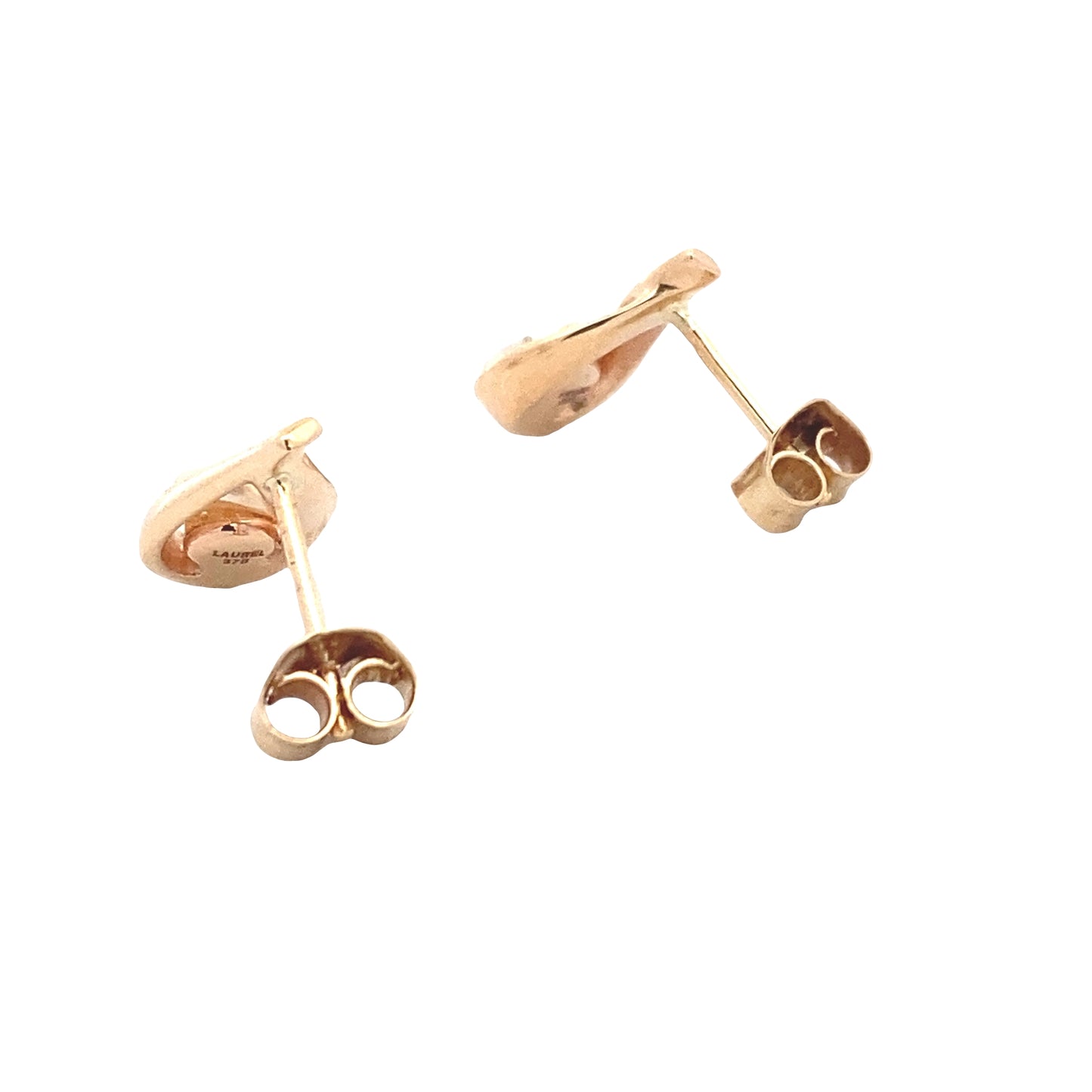 Yellow Gold Teardrop Style Pearl Earrings Gardiner Brothers