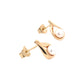 Yellow Gold Teardrop Style Pearl Earrings Gardiner Brothers
