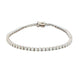 Round Brilliant Cut Diamond Tennis Bracelet - 4.09cts Gardiner Brothers