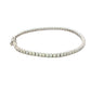 Round Brilliant Cut Diamond Tennis Bracelet - 3.18cts Gardiner Brothers