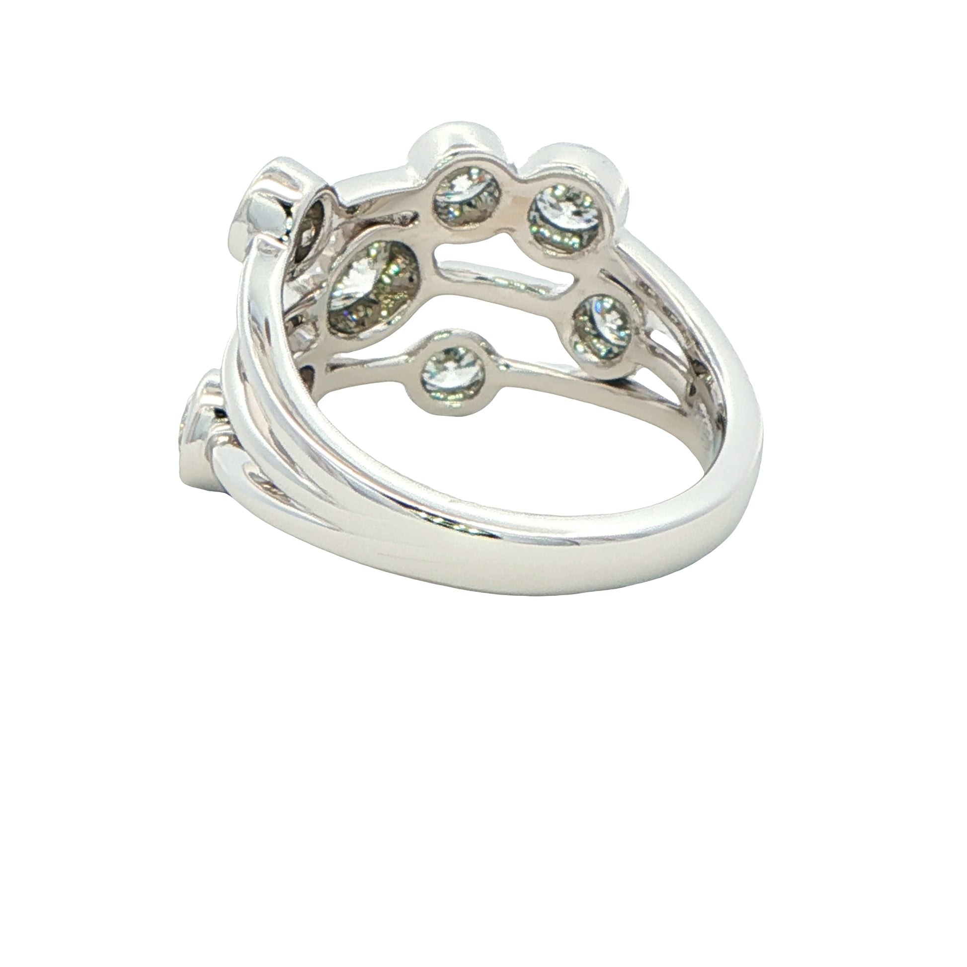 Diamond Bubble Style Ring - 1.66cts Gardiner Brothers