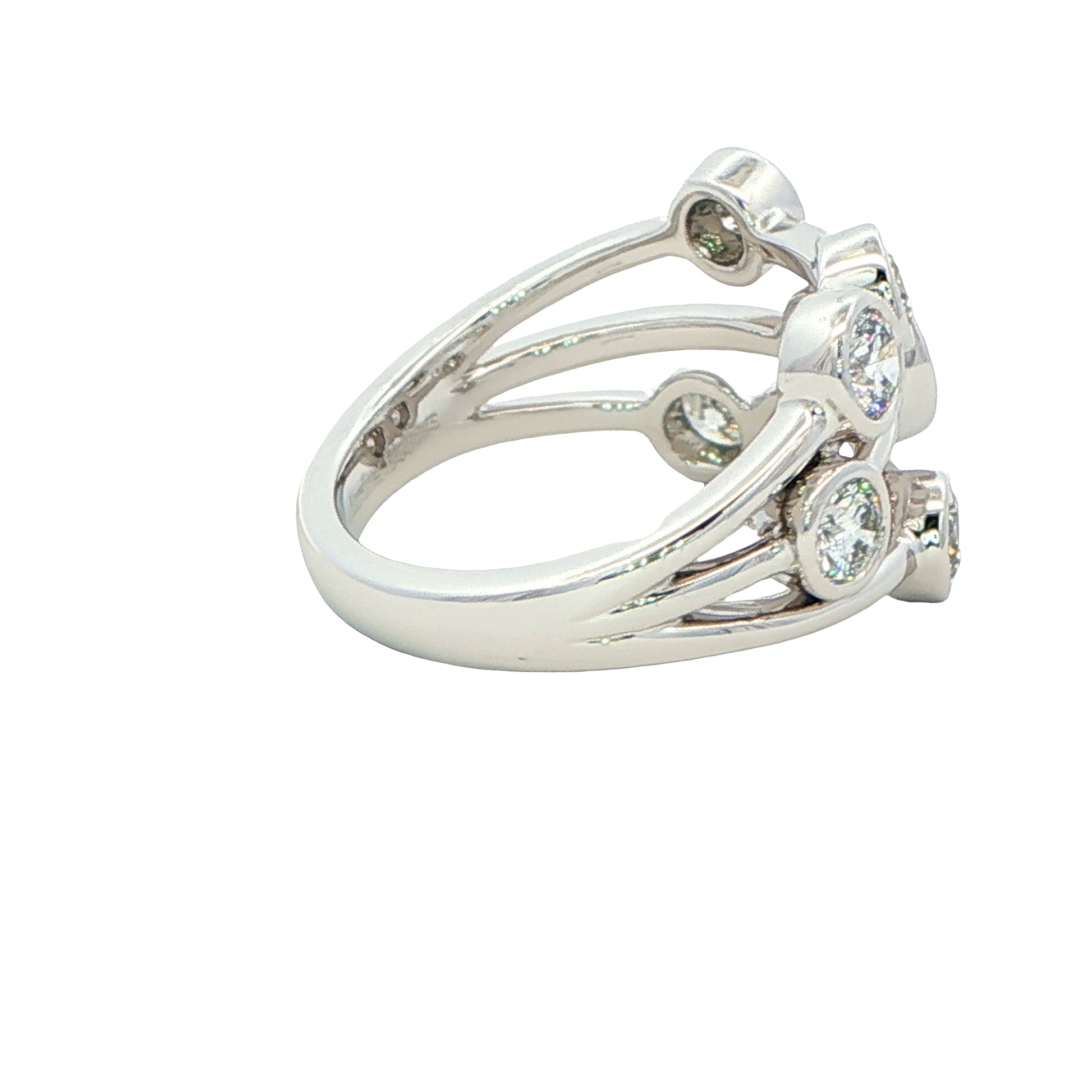 Diamond Bubble Style Ring - 1.66cts Gardiner Brothers