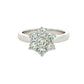 7 Stone Round Brilliant Cut Diamond Cluster Ring - 1.00cts Gardiner Brothers