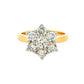 Round Brilliant Cut 7 stone Diamond Cluster style Ring - 1.54cts Gardiner Brothers