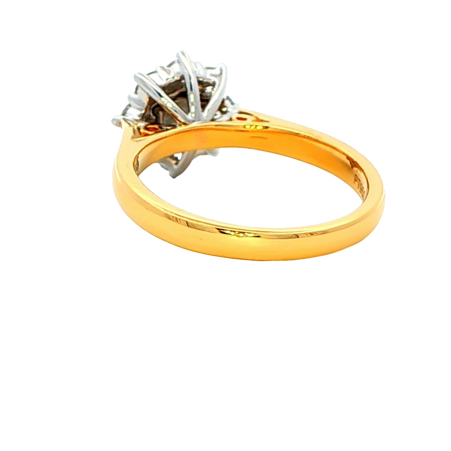 Round Brilliant Cut 9 Stone Diamond Cluster Ring - 1.05cts Gardiner Brothers