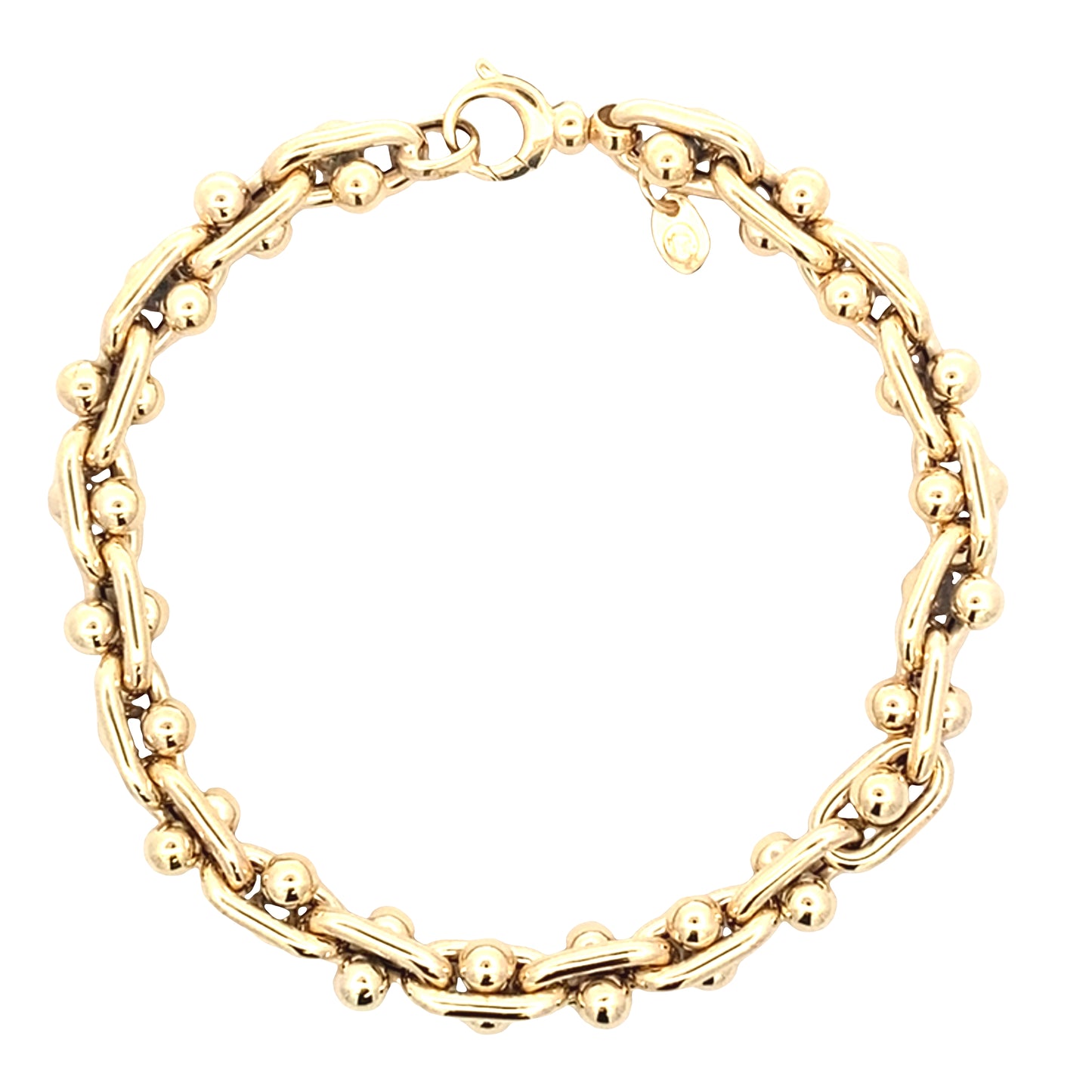 Yellow Gold Knobbles Bracelet Gardiner Brothers