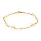Yellow Gold Pearl Bracelet Gardiner Brothers