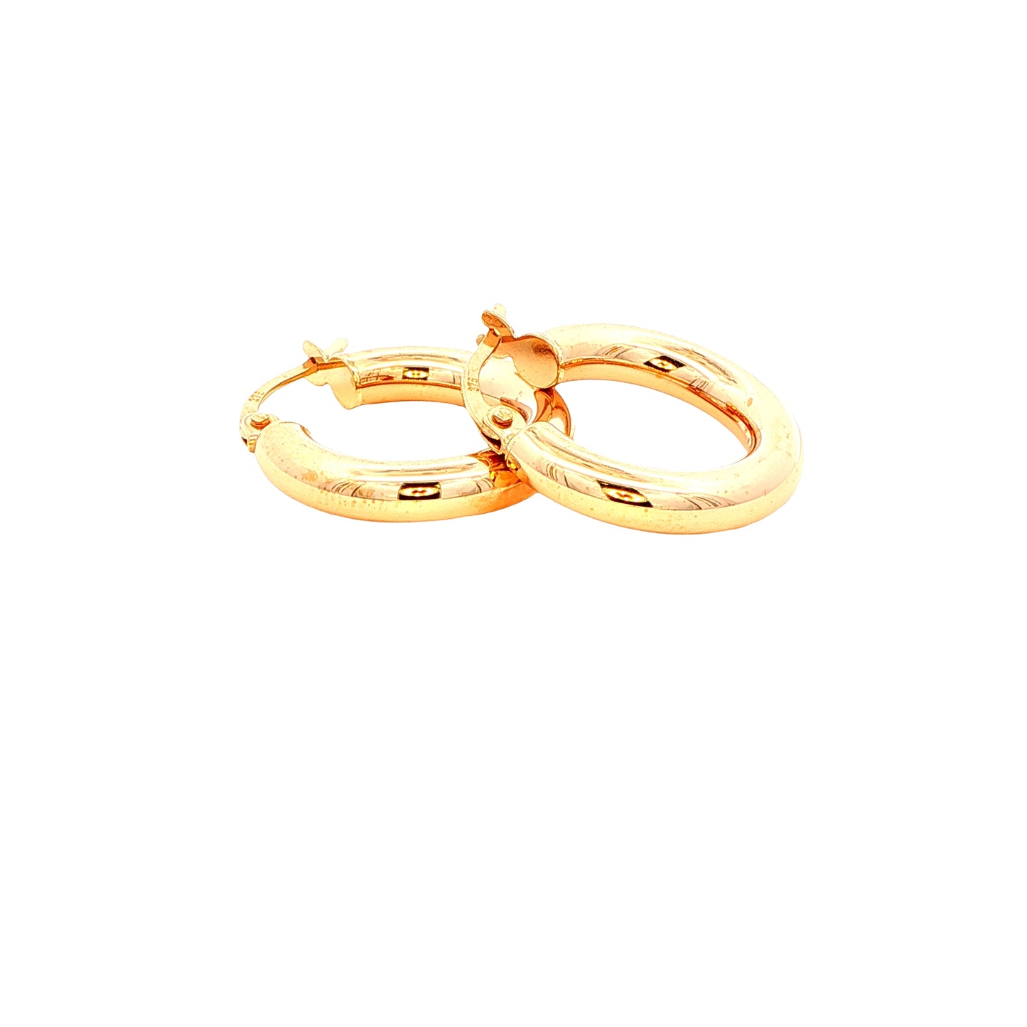 Yellow Gold Hoop Earrings Gardiner Brothers