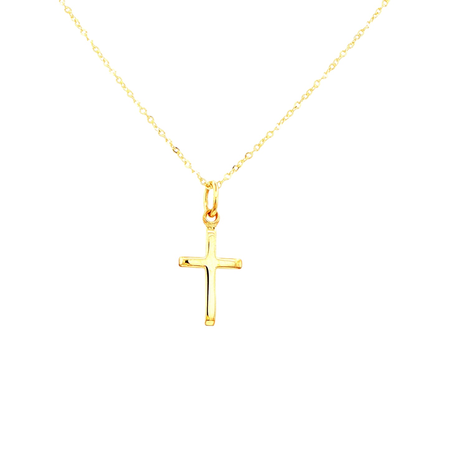Yellow Gold Cross Pendant Gardiner Brothers