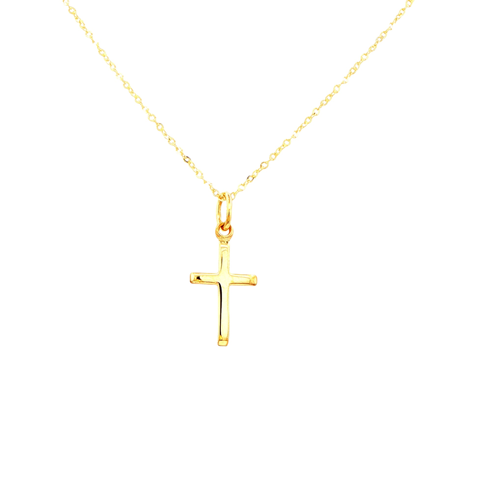 Yellow Gold Cross Pendant Gardiner Brothers