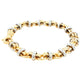 Yellow and White Gold Fancy Link Bracelet Gardiner Brothers