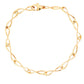 Yellow Gold Figure of 8 Bracelet Gardiner Brothers