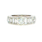 Brilliant and Baguette Cut Diamond 9 Stone Ring - 2.01cts Gardiner Brothers