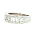 Brilliant and Baguette Cut Diamond 9 Stone Ring - 2.01cts Gardiner Brothers