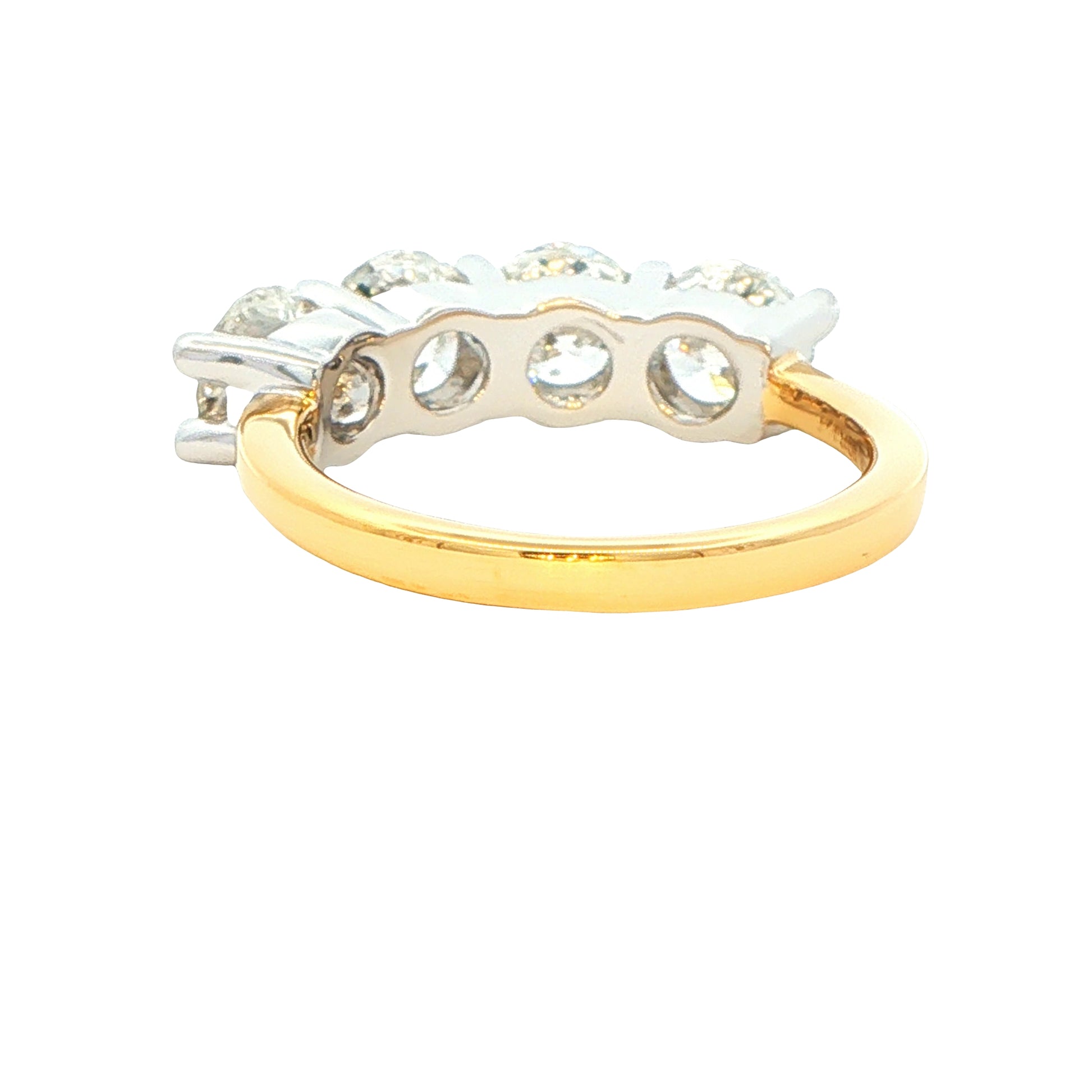 Round Brilliant Cut Diamond 4 Stone Ring - 2.80cts Gardiner Brothers