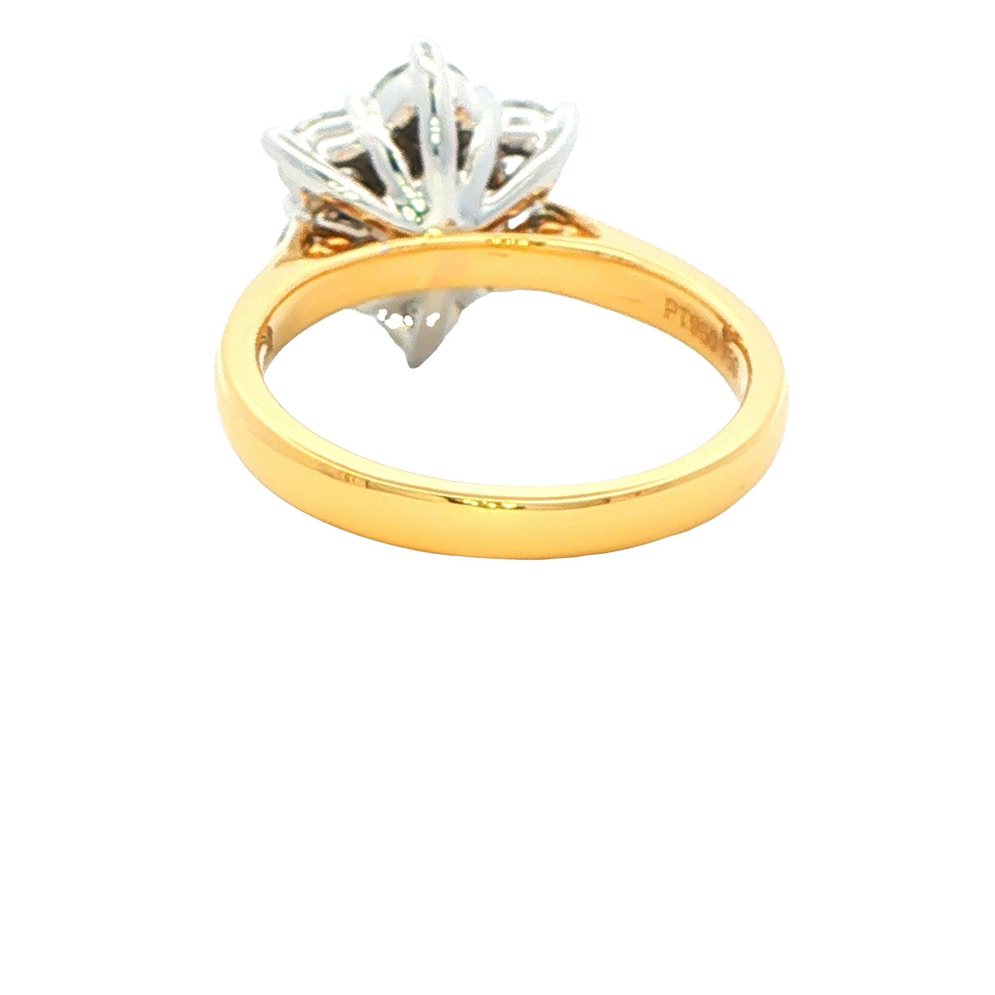 Round brilliant cut diamond 7 stone cluster style ring - 2.02cts Gardiner Brothers